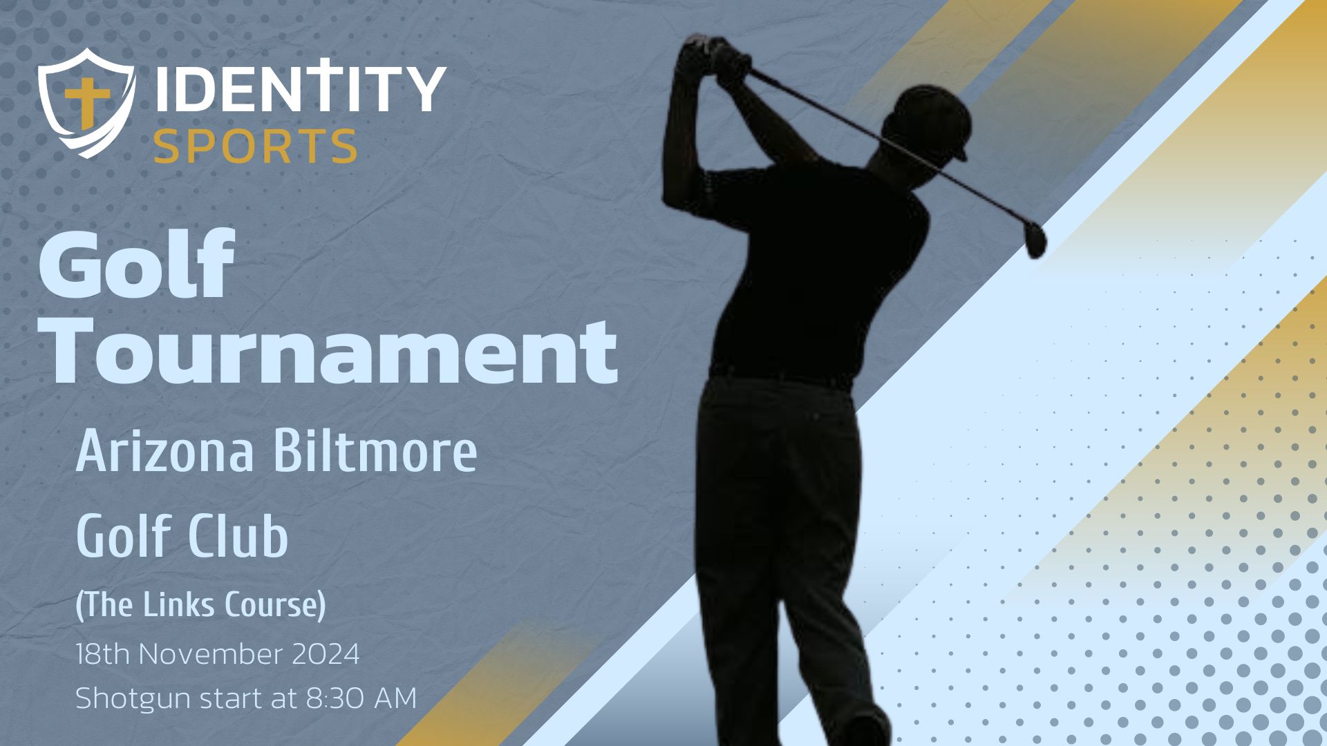 Identity sports golf tournament