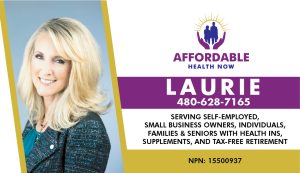 2nd Annual Charity Golf Tournament 13 Business Card Laurie 2024 08 Gold